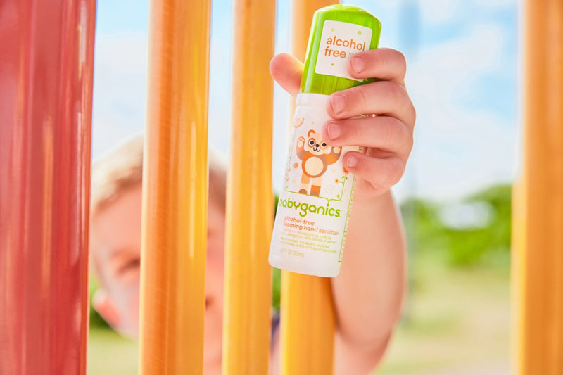[Australia] - Babyganics Foaming Pump Hand Sanitizer, Alcohol Free, Travel Size, Fragrance Free, Kills 99.9% of Common Bacteria, Moisturizing, 1.69oz (Pack of 6) 1.69 Fl Oz (Pack of 6) 