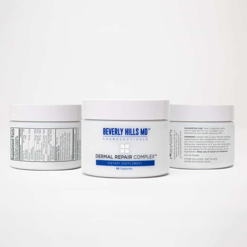 [Australia] - Dermal Repair Anti-Aging Supplement - Hyaluronic Acid, Collagen, Vitamins for Smooth, Plump Skin 