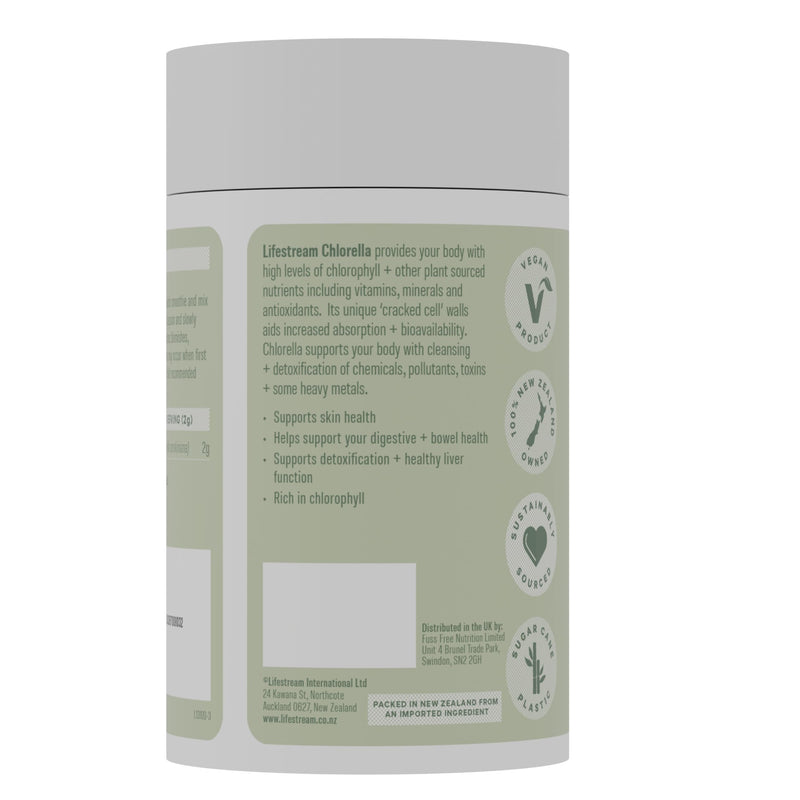 Lifestream Chlorella 100g Powder
