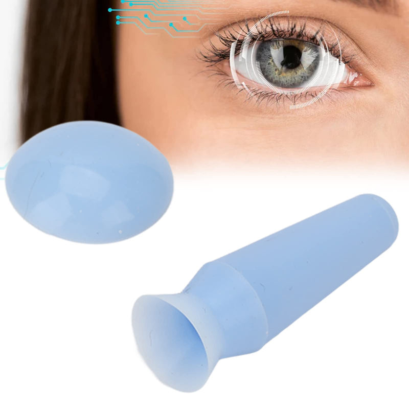 [Australia] - 2 pairs of insert tools for removing contact lenses, eyeball protectors made of soft silicone with suction cup 
