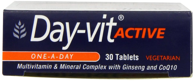 HealthAid Day-VIT Active - 30 Vegetarian Tablets