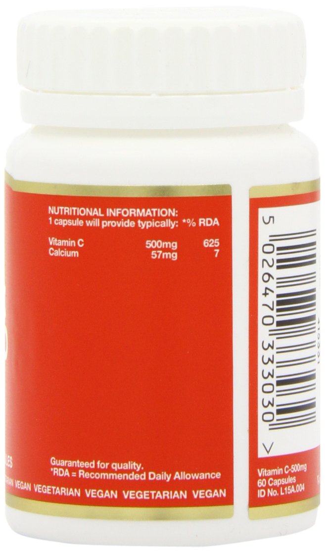 Bio-Health 500mg Buffered Vitamin C - Pack of 60 Capsules