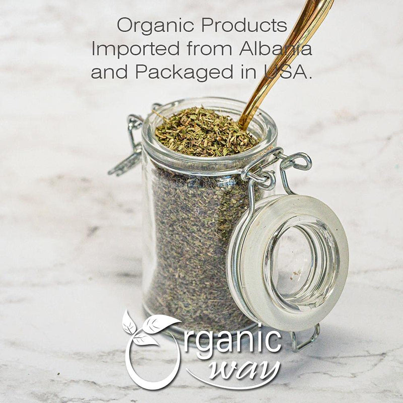 [Australia] - Organic Way Stevia Leaf Cut & Sifted (Stevia Rebaudiana) - Kosher & USDA Certified | Non-GMO & Gluten Free | Tested for Heavy Metal and Purity | Natural Sweetener | 100% Raw from India (1LBS / 16Oz) 1 Pound (Pack of 1) 