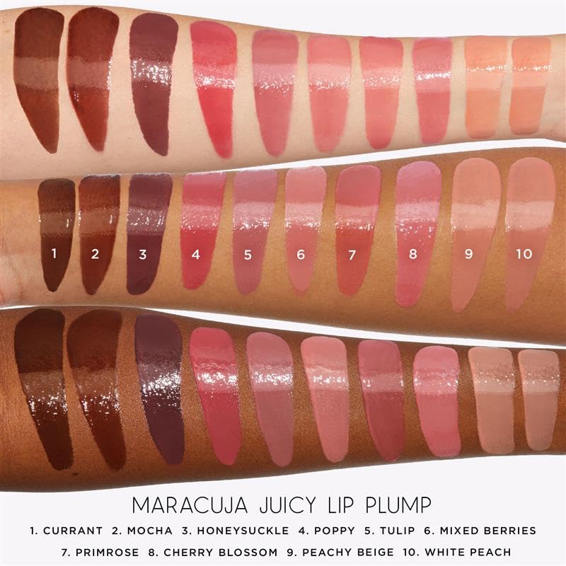 [Australia] - tarte maracuja juicy lip plump – Hydrating & Volumizing Lip Plumper Gloss Balm with Nourishing Hyaluronic Acid & Vitamin E, Plumps & Moisturizes, Vegan & Cruelty-Free mixed berries 
