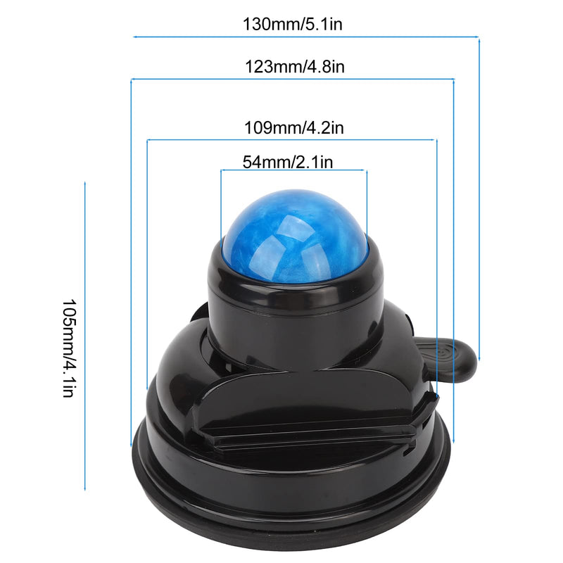 [Australia] - FILFEEL Massage Ball, Mountable Muscle Massage Roller, 360 Degrees Rotation Massager and Tool for Sore Muscle Knots, Deep Tissue, Stiffness, Joint Pain, Stress Relief 