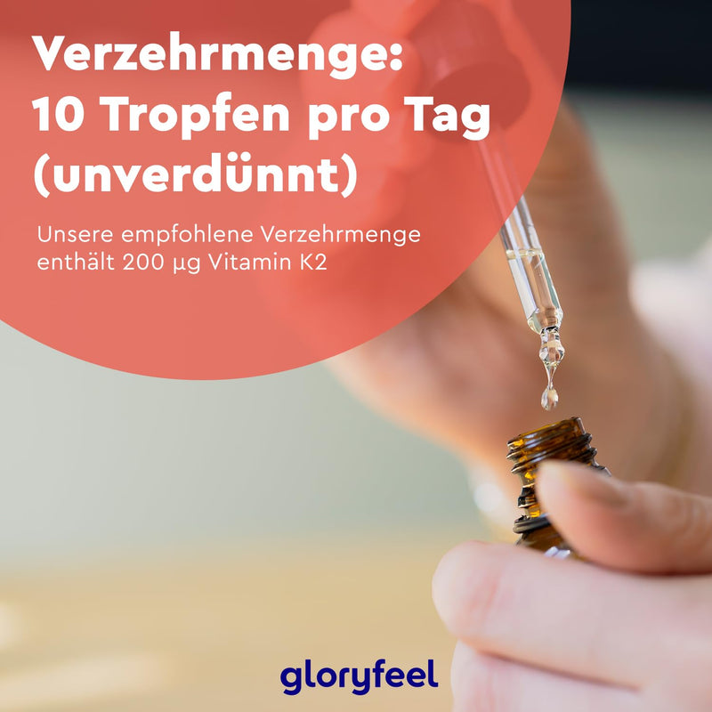 [Australia] - Vitamin K2 drops - 200µg (50ml) MK7 K2VITAL® - All-Trans content 99.7+% - Vegan, laboratory tested, made in Germany without additives 