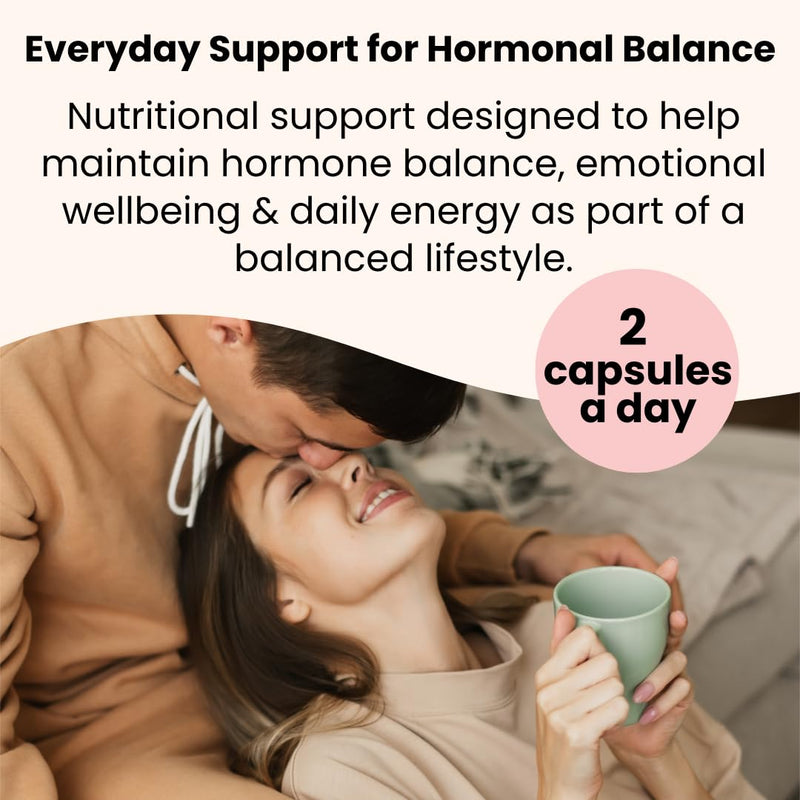 Inositol Capsules for Women – Myo & D-Chiro Inositol Complex for PCOS & Hormone Balance | 2 Pack of 60 Capsules - 2 Month Supply with Folic Acid & Vitamin D3
