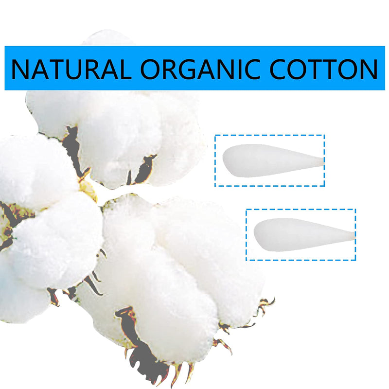 6 Inch Long Cotton Swabs (Large Size) 200pcs for Pets, Gun Cleaning or Makeup 200 - PawsPlanet Australia
