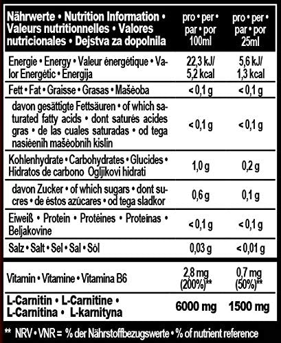 [Australia] - IronMaxx Carnitine Pro Liquid - Strawberry 500ml | 1500mg L-Carnitine per serving | particularly effective before training sessions | ideal during diet phases 500 ml (pack of 1) 
