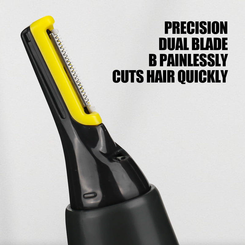 [Australia] - smtfcty Nose Hair Trimmer USB Rechargeable 3 in 1 Professional Ear Hair Trimmer Professional Painless Eyebrow and Eye Hair Trimmer for Men and Women IPX7 Waterproof 