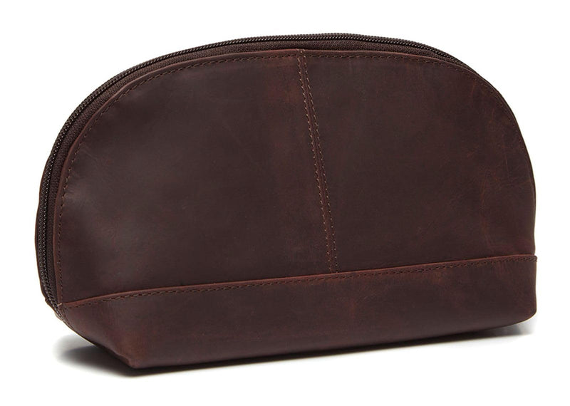 Chesterfield Brand Toiletry Bag VENEZIA | Made Of Leather | Large Cosmetics Case For Men And Women For Travel (Brown)
