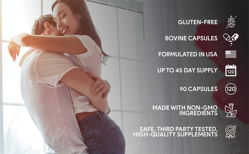 [Australia] - HGH Supplements for Men and Women, 90 Capsules - Naturally Supports Human Growth Hormone, Muscle Building, Muscle Growth Formula, Post Workout Recovery Amino Acid Blend with Colostrum Pills 