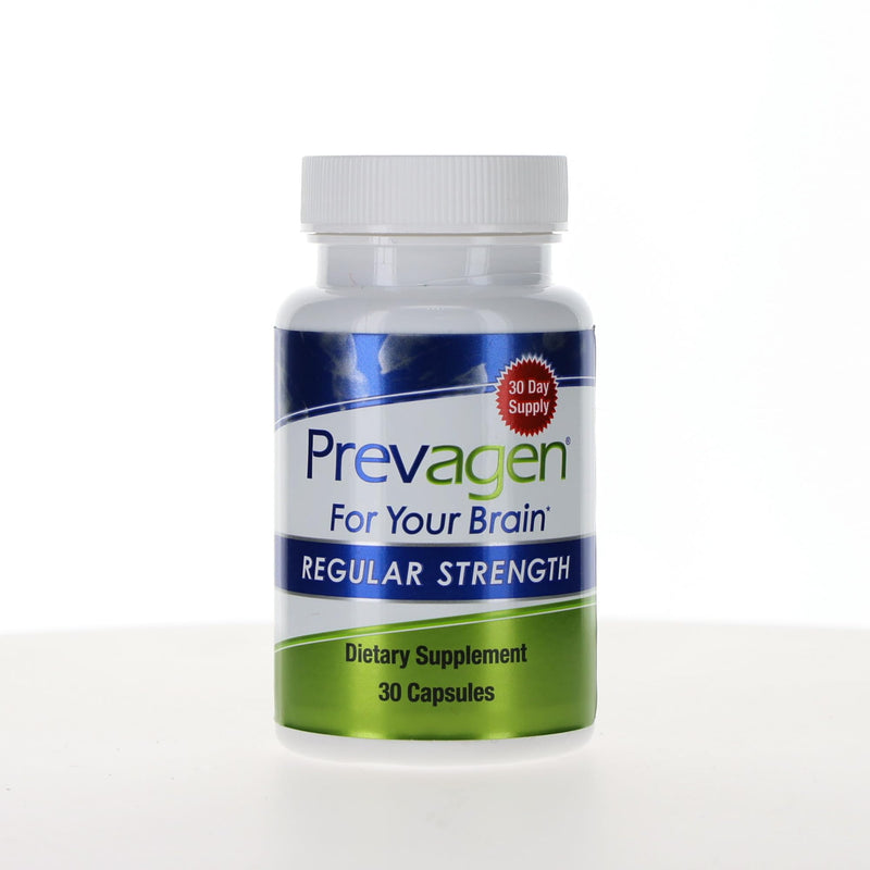 Prevagen Regular Strength with Storage Box, 30 Capsules, 1-Pack | For Your Brain, 1 Month Supply, 10mg Apoaequorin, 50mcg Vitamin D3 Unflavored 30 Count (Pack of 1)
