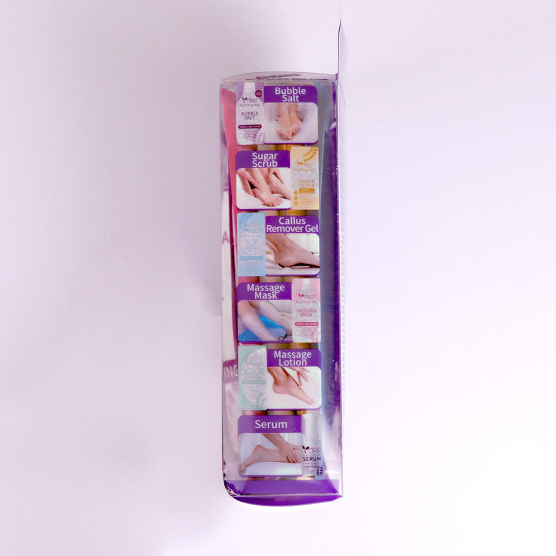[Australia] - Pedicure Foot Soak Set - Upgraded 6 in 1 Foot Spa, Foot Bath Spa, Pedicure Kit for Tired & Dry Cracked Feet, Athletes Feet, Bad Odor, Softens Calluses (3 Set Lavender) 3 Set Lavender scent 