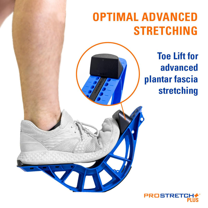 ProStretch Plus Calf Stretcher & Tuli's X Brace Bundle - Plantar Fasciitis & Foot/Heel Pain Relief
