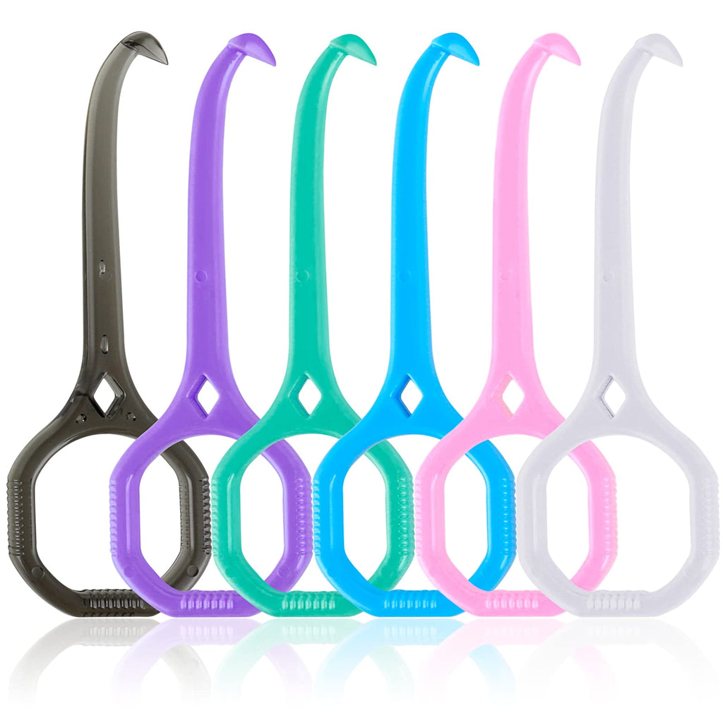 Aligner Removal Tool, 6Pcs Invisible Tooth Removal Aligner Tool Kits Chewies and Removal Aligner Tooth Hook Oral Corrector Retainer for Invisible Braces Tooth Oral Care (solid color rhombus) Solid Color Rhombus