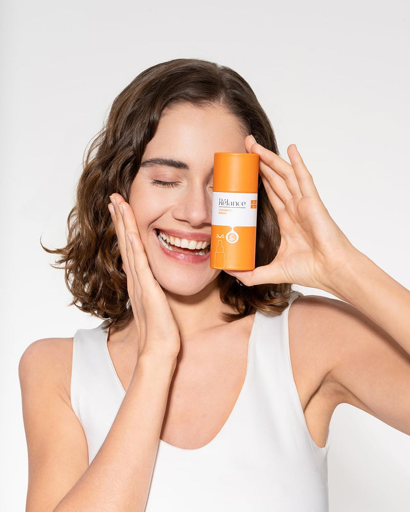 Relance Vitamin C Serum with 10% Ascorbic Acid, 0.5% Ferulic Acid, Anti-Aging Facial Treatment, 30ml, 1.01 fl oz