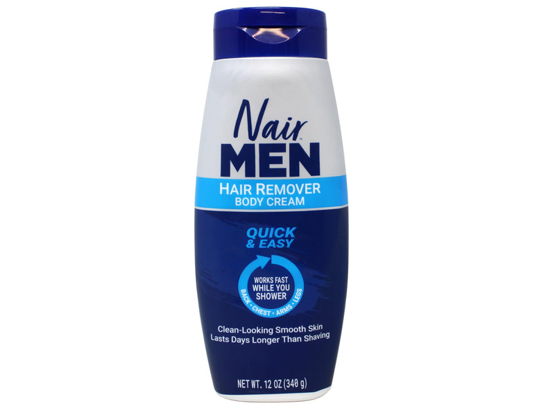 [Australia] - Nair Hair Remover for Men Hair Remover Body Cream, 12 oz (2-Pack) 
