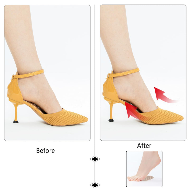 [Australia] - 3 pairs of ball of foot pads forefoot pads for women, foot pads, gel shoe insoles, forefoot gel pads forefoot, reusable ball of the foot pad insoles for high heels shoe pads heel protection 