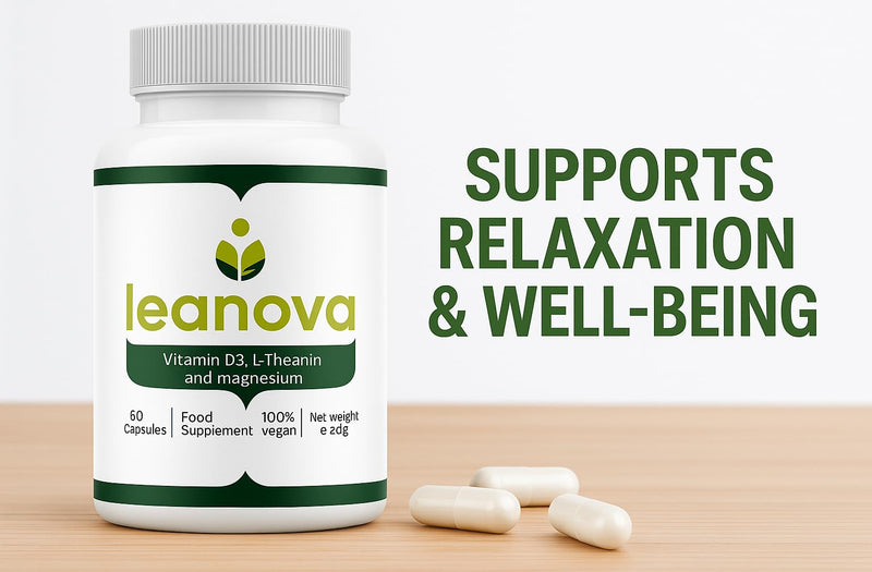 Leanova Vegan Food Supplement/Metabolism Support – Natural Energy & Weight Management - 60 Capsules - New & Sealed
