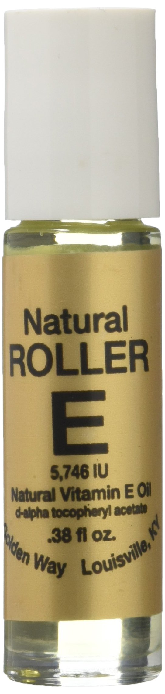 [Australia] - Golden Way Natural Vitamin E Roller, 0.38 Fluid Ounce 0.38 Fl Oz (Pack of 1) 