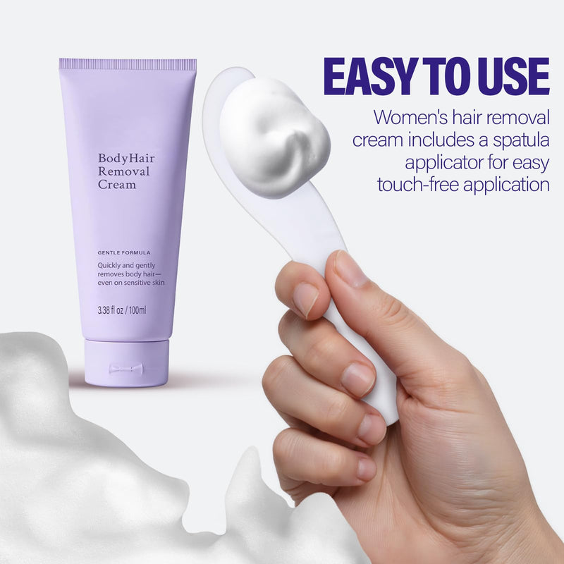 [Australia] - Hair Removal Cream for Women - All In One Body & FaceDepilatory Cream - Fast Acting Formula for Smooth SkinGentle on Sensitive Skin 1 Count (Pack of 1) 