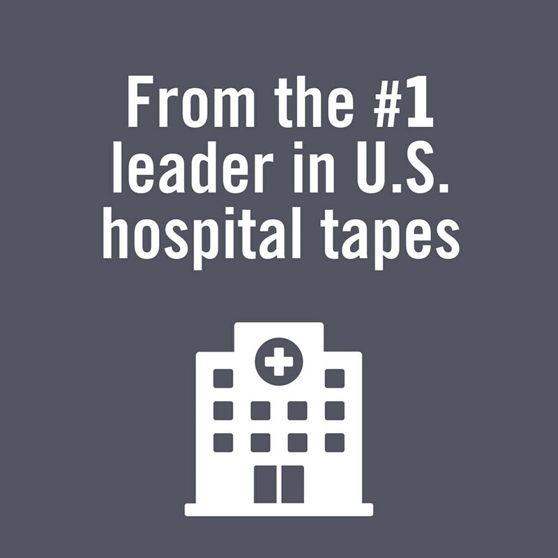 [Australia] - Nexcare Gentle Paper Tape, Medical Paper Tape, Secures Dressings and Lifts Away Gently - 1 In x 10 Yds, 2 Rolls of Tape 
