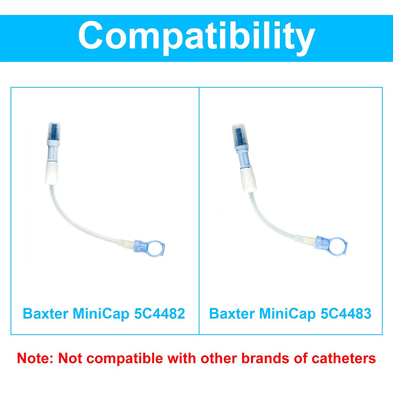 [Australia] - Peritoneal Dialysis Transfer Set Catheter Holder Accessories for Baxter 5C4482 5C4483, PD Secure Shower Support for Men Women with 2 PCS Ajustable Neck Lanyards - Black 