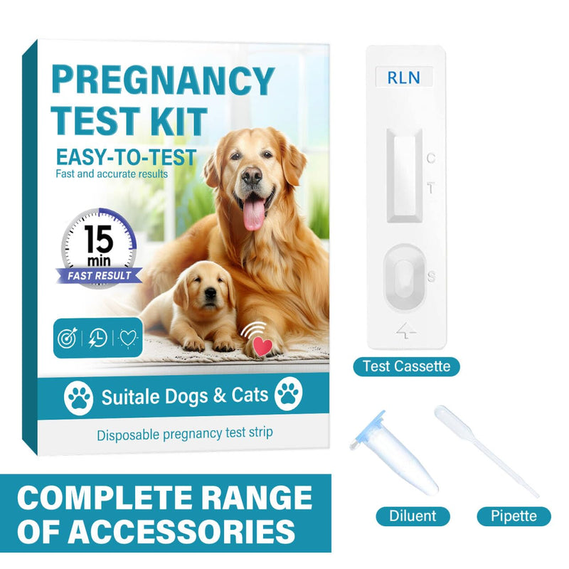 [Australia] - Dog Pregnancy Test Kit at Home - Accurate and Fast Dog Pregnancy Test, Convenient & Disposable Pregnancy Tests Strip Blue 