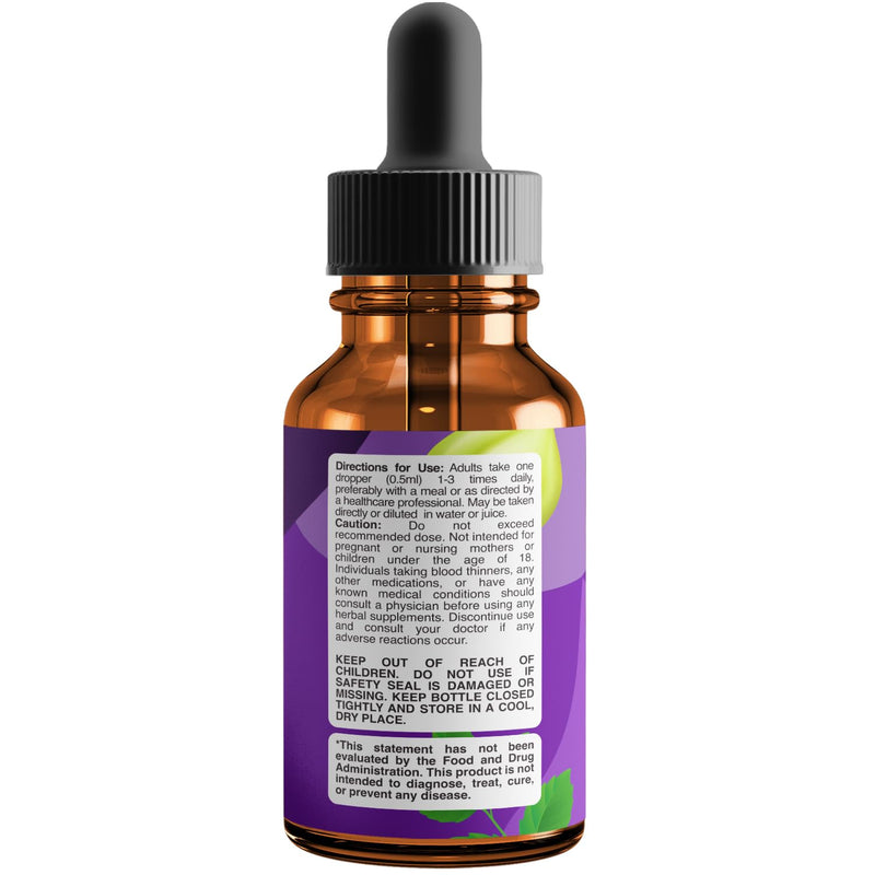 [Australia] - Organic Ashwagandha Liquid Drops for Adults - Potent Liquid Ashwagandha Root Extract for Energy and Mood Support - Liquid Ashwagandha Tincture Vegan - Non-GMO Gluten & Alcohol-Free (60 Servings) 60 Servings 
