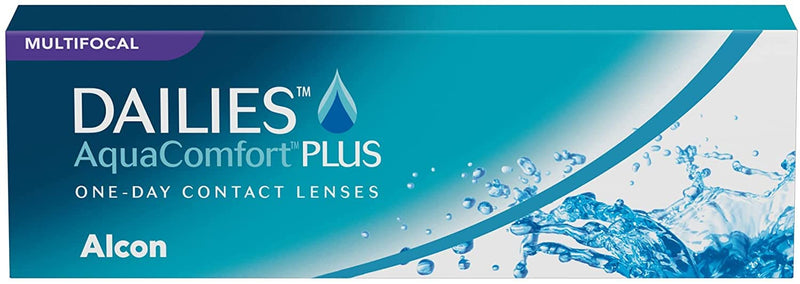 [Australia] - Dailies AquaComfort Plus multifocal daily lenses soft, 30 pieces / BC 8.7 mm / DIA 14.0 mm / ADD HIGH / -5.5 diopters 8.7 millimeters 14 millimeters high Unknown 