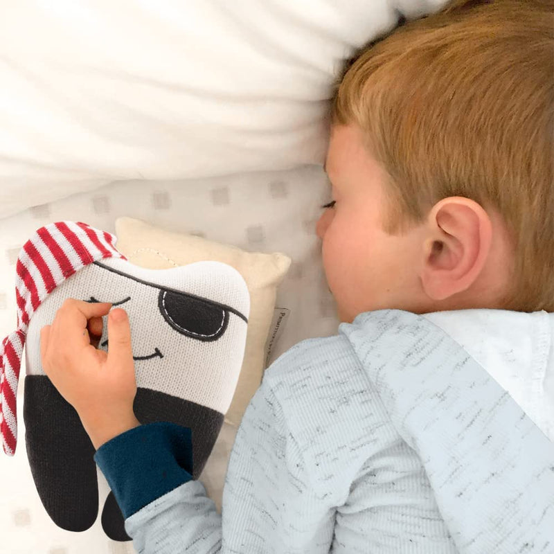 [Australia] - Pirate Tooth Fairy Pillow - Our Tooth Fairy Pillows are for Boys and Girls - This Tooth Fairy Kit Includes 5 Notecards and a Keepsake Pouch - Super Cute Pirate Tooth Fairy Gifts for Boys and Girls 