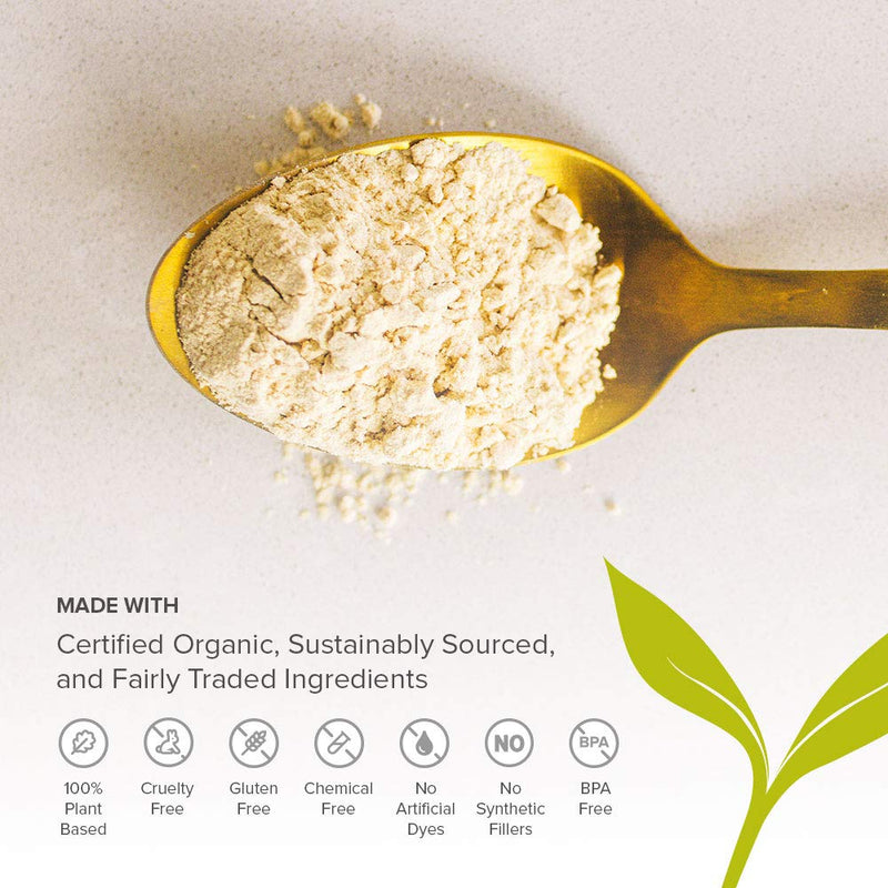 [Australia] - Banyan Botanicals Organic Shatavari Powder – Asparagus racemosus – Ayurvedic Herb for Vata & Pitta, Balanced Female Hormones, Energy, Vitality & More* – 1/2lb. ­– Non-GMO Sustainably Sourced Vegan FFL 8 Ounce (Pack of 1) 