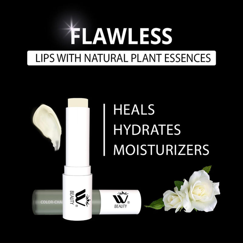 WBM Care Lip Balm 4-Pack, 3.3g Each – Enriched with Vitamin E, Color-Changing Tinted Moisturizer, Provides Long-Lasting Repair, Hydration, and Soft, Smooth Lips 4 Count (Pack of 1)