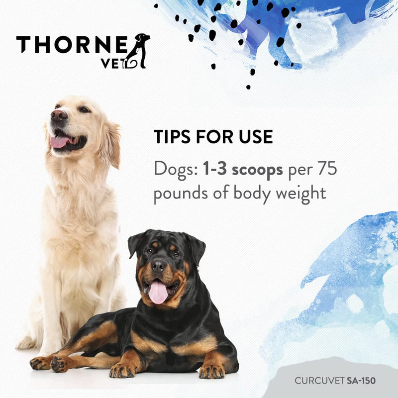 ThorneVet CurcuVET-SA150 Powder, 90 Scoops - PawsPlanet Australia