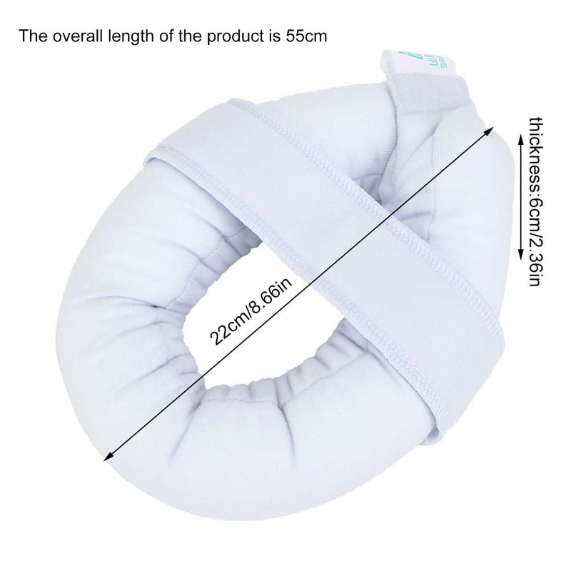 [Australia] - Anti Bedsore Cushion, Adjustable Prevent Bedsore Pillow, Donut Nursing Bed Sore Pad for Elderly Bedridden Disabled, Elderly Relieve Pressure (M) Medium Blue 