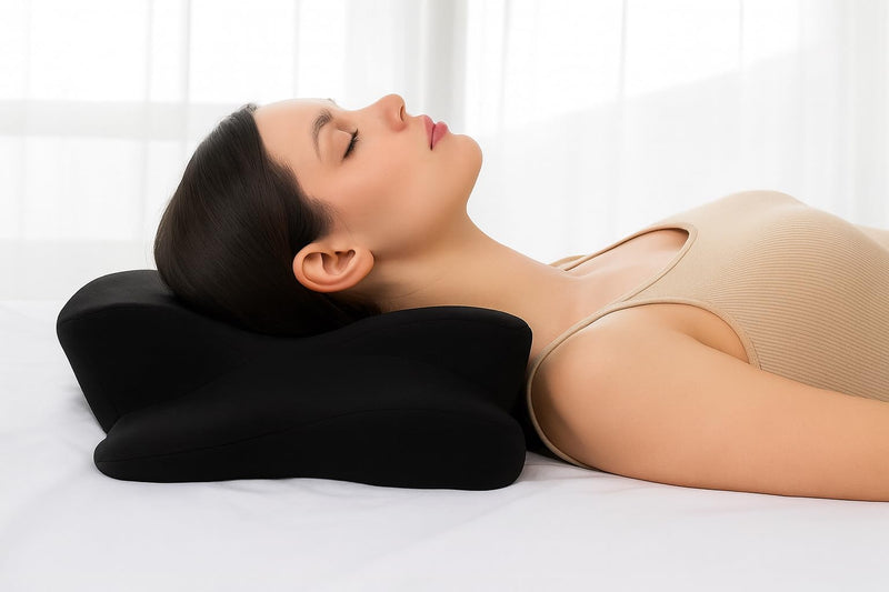 Premium Cervical Pillow Case (Pillowcase Only) - Ergonomic Cover for Contour Pillow - Compatible with Donama Cervical Standard Pillow 21.65" L 12.12" W 4.13 H Pillows