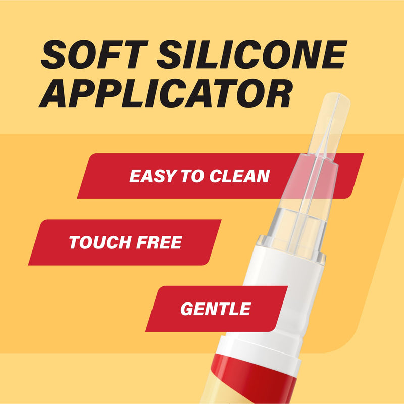 [Australia] - Orajel Rescue Relief Pen with Menthol Cooling Gel for Instant Pain Relief of Tooth & Gum, Mouth Sores, Braces and Denture Irritation, Touch-Free Silicone Applicator, 0.07 oz Orajel Rescue Relief Pen Pack of 1 