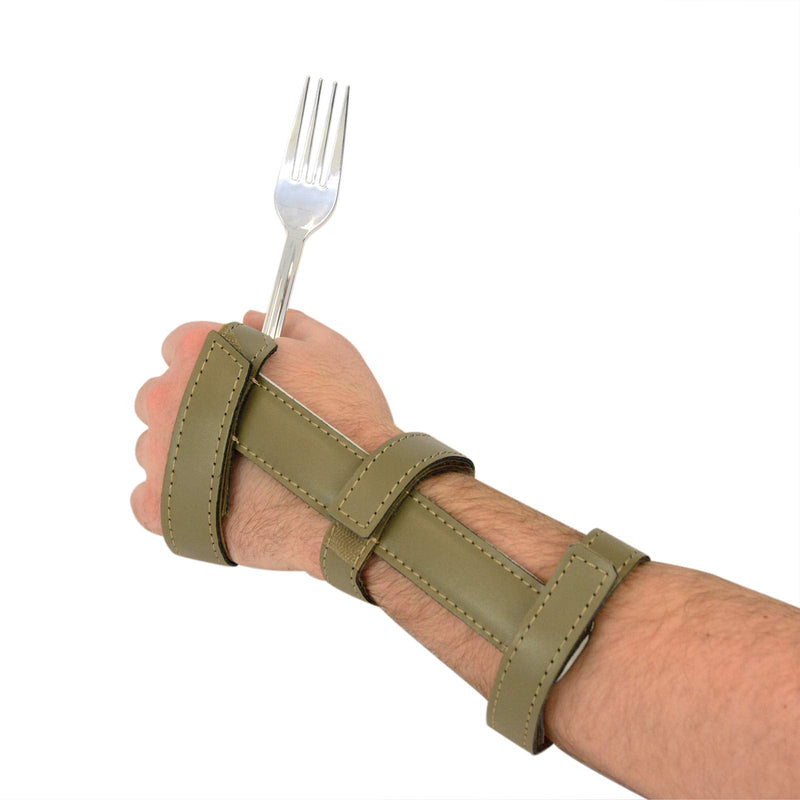 [Australia] - Sammons Preston 33859 Economy Wrist Support with Utensil Holder Pocket for Left Hand, Left Wrists, Large, 3.5' Left Large 
