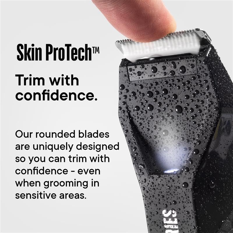 [Australia] - TOOLETRIES The Shearer - Groin & Body Hair Trimmer for Men, Electric Shaver for Pubic Hair, Balls, Groin, Chest, Legs, Waterproof Wet/Dry Clippers, Rechargeable, Bonus Shower Kit 