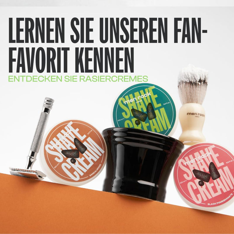 [Australia] - Men Rock Shaving Cream - Sicilian Lime, Refreshing & Hydrating, 100ml Sicilian Lime 