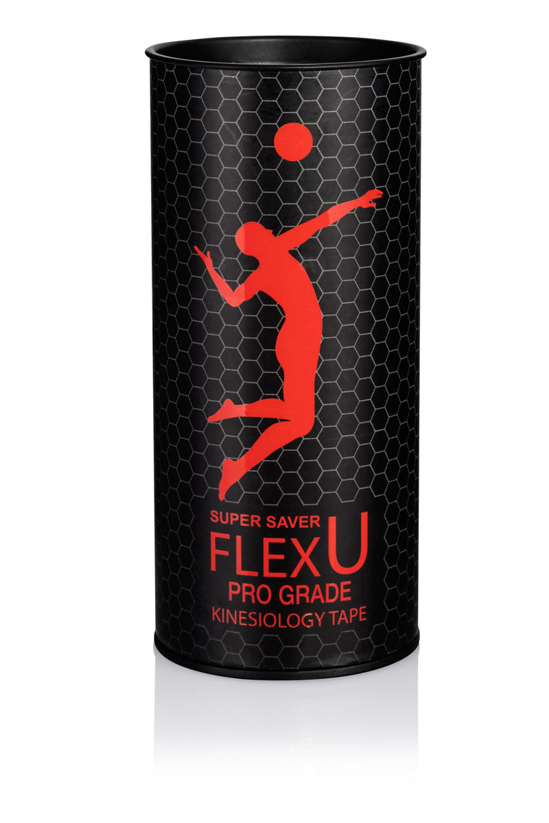 [Australia] - FlexU Kinesiology Tape - 40 Extra-Wide Pre-Cut Y-Shape Strips (3"x10") - Unique Design for Lower Back, Shoulders, Knees, and Neck - Professional-Grade Muscle & Joint Support (Pink) Pink 