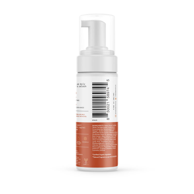 [Australia] - The Honey Pot Company - Feminine Wash - Herbal Infused Feminine Hygiene Wash for Sensitive Skin Types - PH Balanced Plant Based Feminine Products - Amber Sandalwood - 5.51 Fluid Oz. 5.51 Fl Oz (Pack of 1) 