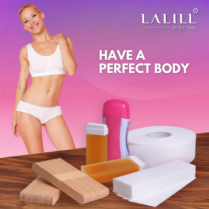 [Australia] - LALILL wooden spatulas made of birch wood, pack of 100, 15 cm length, wooden spatulas for hair removal, applying wax, waxing masks, wooden sticks for crafts, ice cream sticks, ice cream sticks, mouth depressors, wood for practice 