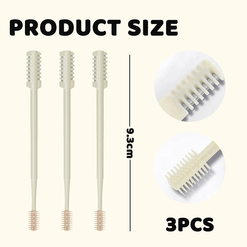 [Australia] - Auiremrti 3 piece nose hair trimmer set - double-sided nose hair knife, effective nose hair remover for men and women, practical nose razor tool 