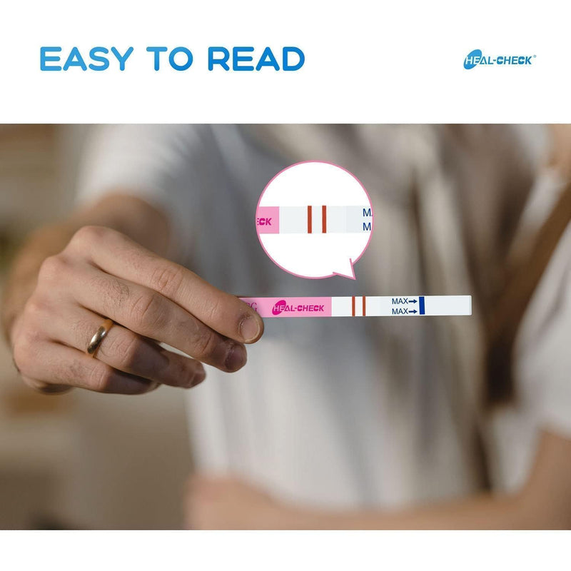 100 Count Pregnancy Tests with Cups, Bulk Pregnancy Test Strips for Detection at Home, Over 99% Accuracy, Individually Wrapped Fertility Tests, Extra-Wide 5mm HCG Tests, Pruebas De Embarazo 1 Count (Pack of 100)