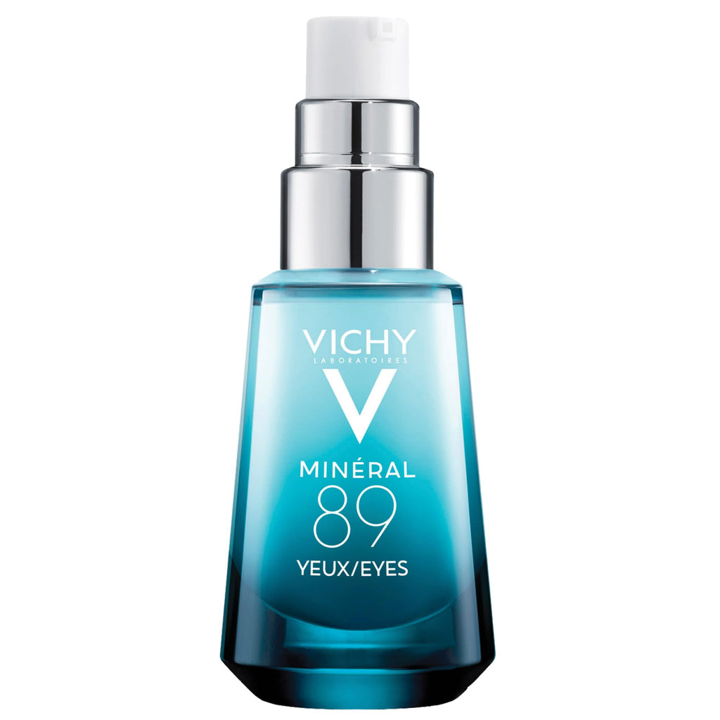 Vichy Mineral 89 Eye Serum | Hyaluronic Acid + Caffeine Eye Cream | Under Eye Cream For Dark Circles | Under Eye Brightener | Hydrating Eye Cream | Eye Puffiness Reducer | Opthalmologist Tested