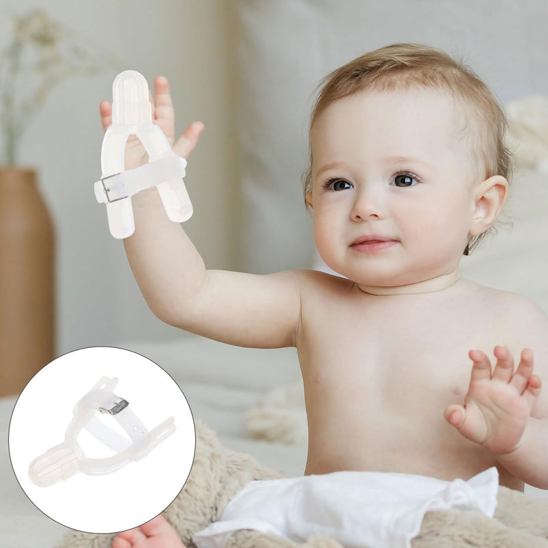 [Australia] - Thumb Sucking Stop: Children Finger Guard Thumb Sucking Treatment Wristband Silicone for 1-5 Years Baby Kids Toddler 