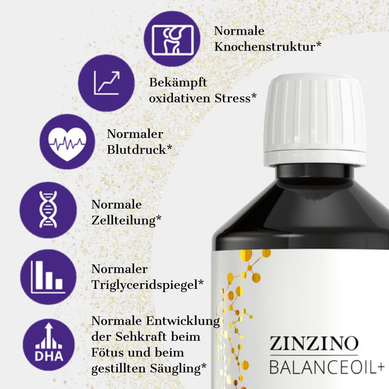 [Australia] - ZinZino BalanceOil+ fish oil with Omega-3 2478 mg, Omega-9, vitamin D3, tocopherol, DHA, EPA with olive oil grapefruit-lemon-lime flavor, 300 ml 300 ml (pack of 1) 
