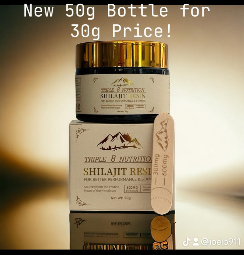 [Australia] - Shilajit Resin 50g Bottle Absolutely Pure Wild Himalayan Authentic Natural Organic Fulvic Acid and 85+ Trace Minerals Most Potent for Men and Women Third Party Lab Tested ISO: 17025 Accredited USA 